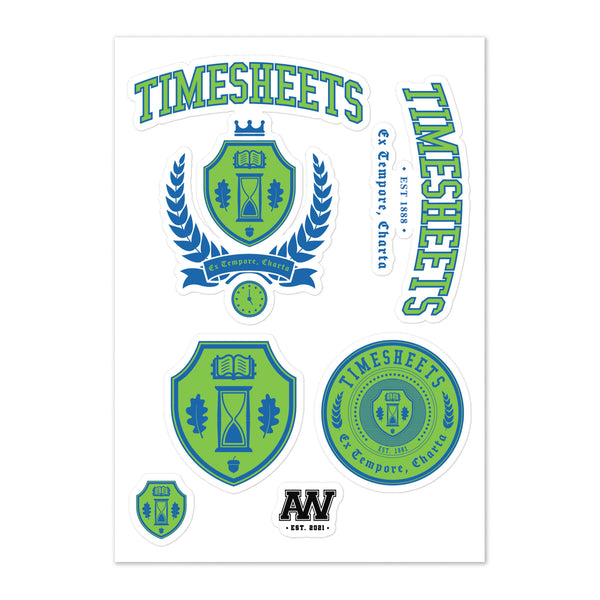 TIMESHEETS - Stickers - Color