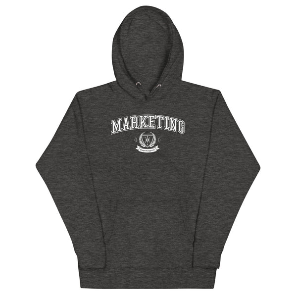 MARKETING - White Crest - Unisex Hoodie