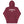 Load image into Gallery viewer, Maroon hoodie with the Commuting crest in white
