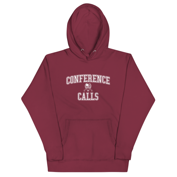 CONFERENCE CALLS - White Crest - Unisex Hoodie