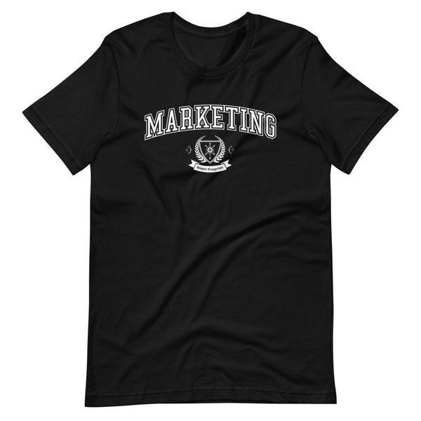 MARKETING - White Crest - Unisex T-Shirt