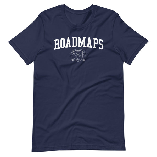ROADMAPS - White Crest - Unisex T-Shirt