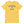 Load image into Gallery viewer, A yellow t-shirt with the Conference Calls crest in light blue outlined by dark red
